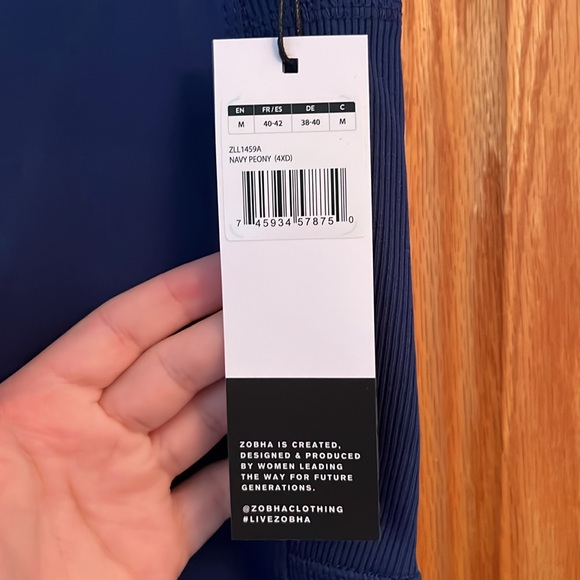 Navy Blue Workout Athletic Set - Picture 10 of 10